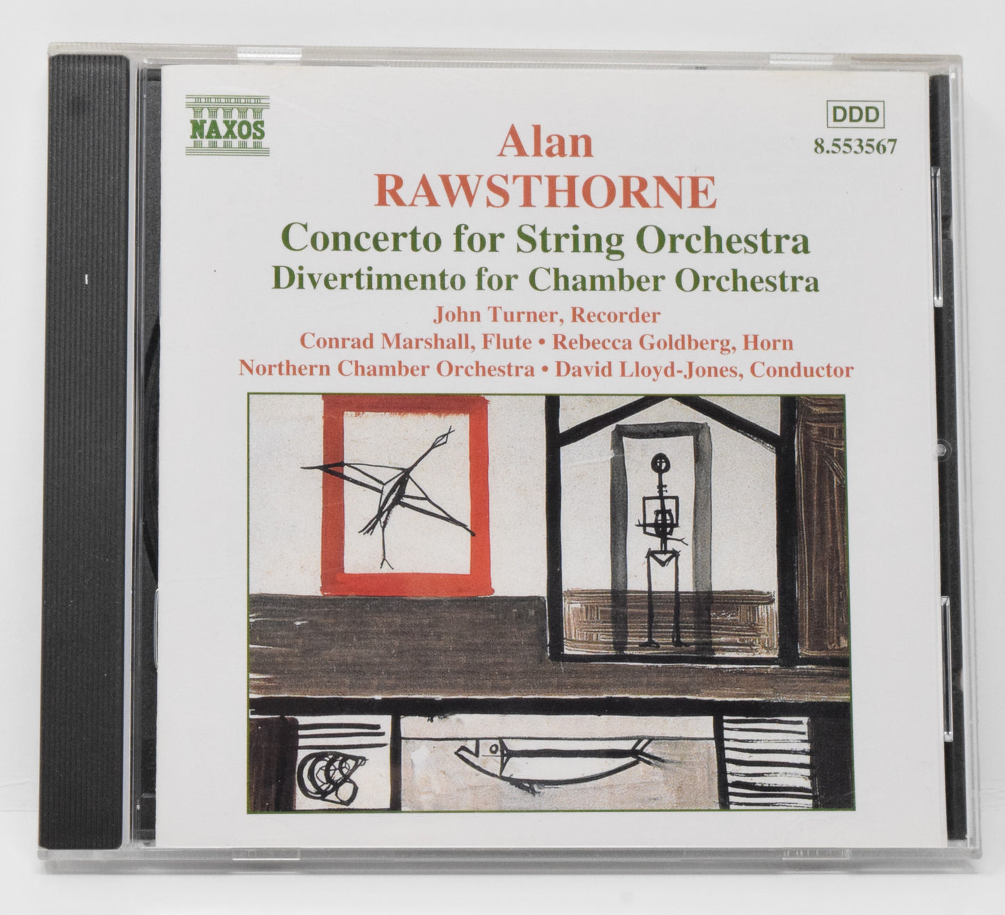 Alan Rawsthorne Concerto For String Orchestra Northan Chamber CD