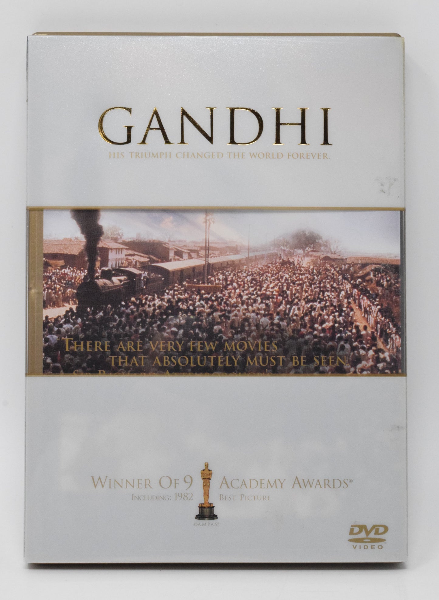 Gandhi DVD Winner of 9 Academy Awards