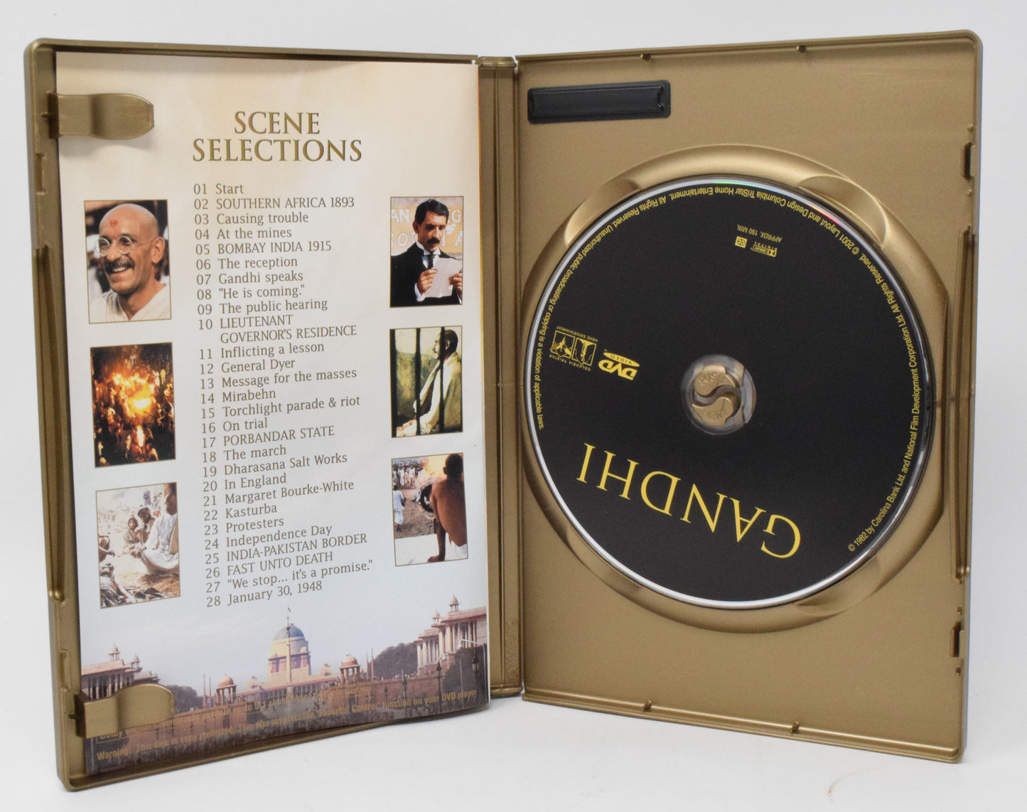 Gandhi DVD Winner of 9 Academy Awards