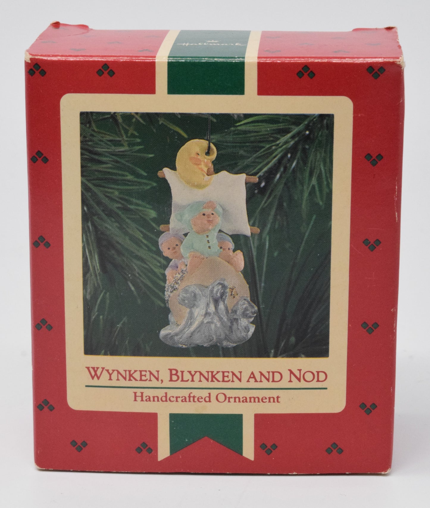 Hallmark Keepsake Wynken, Blynken And Nod Christmas Ornament 1996