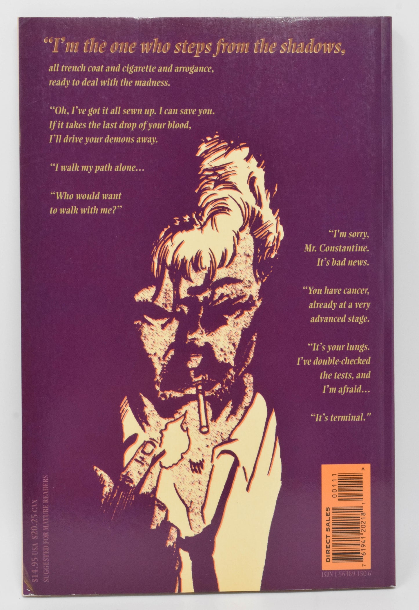 Hellblazer Dangerous Habits TPB Vertigo 1994 VF NM 1st Print