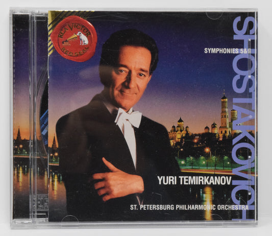 Shostakovich Yuri Temirkanov St Petersburg Phil Symphony 5 9 CD