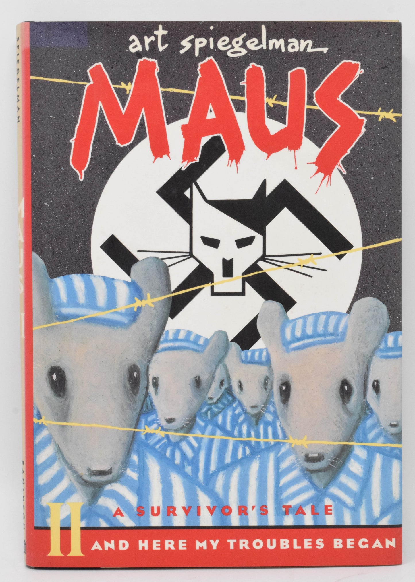 Maus A Survivor's Tale HC Pantheon 1992 FN VF Art Spiegelman Holocaust