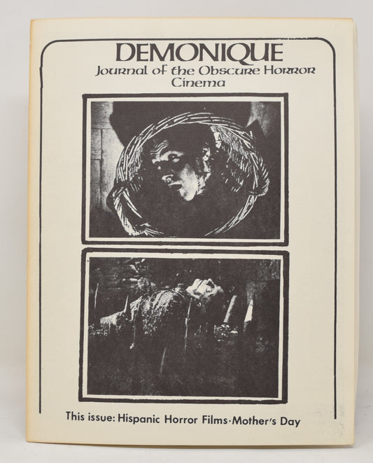 Demonique Magazine Fanzine 2 Fantaco 1980 VF Obscure Horror Texas Chainsaw Massacre