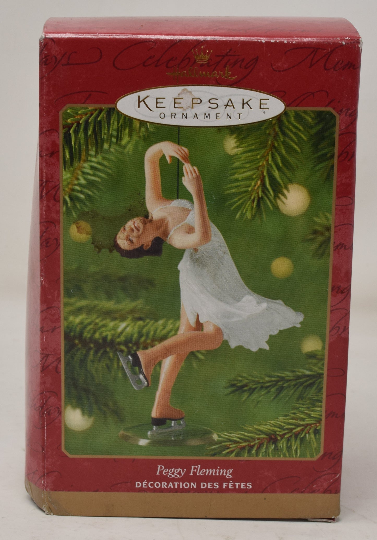 Hallmark Keepsake Ornament Peggy Fleming Figure Skating Christmas Tree 2001 NIB