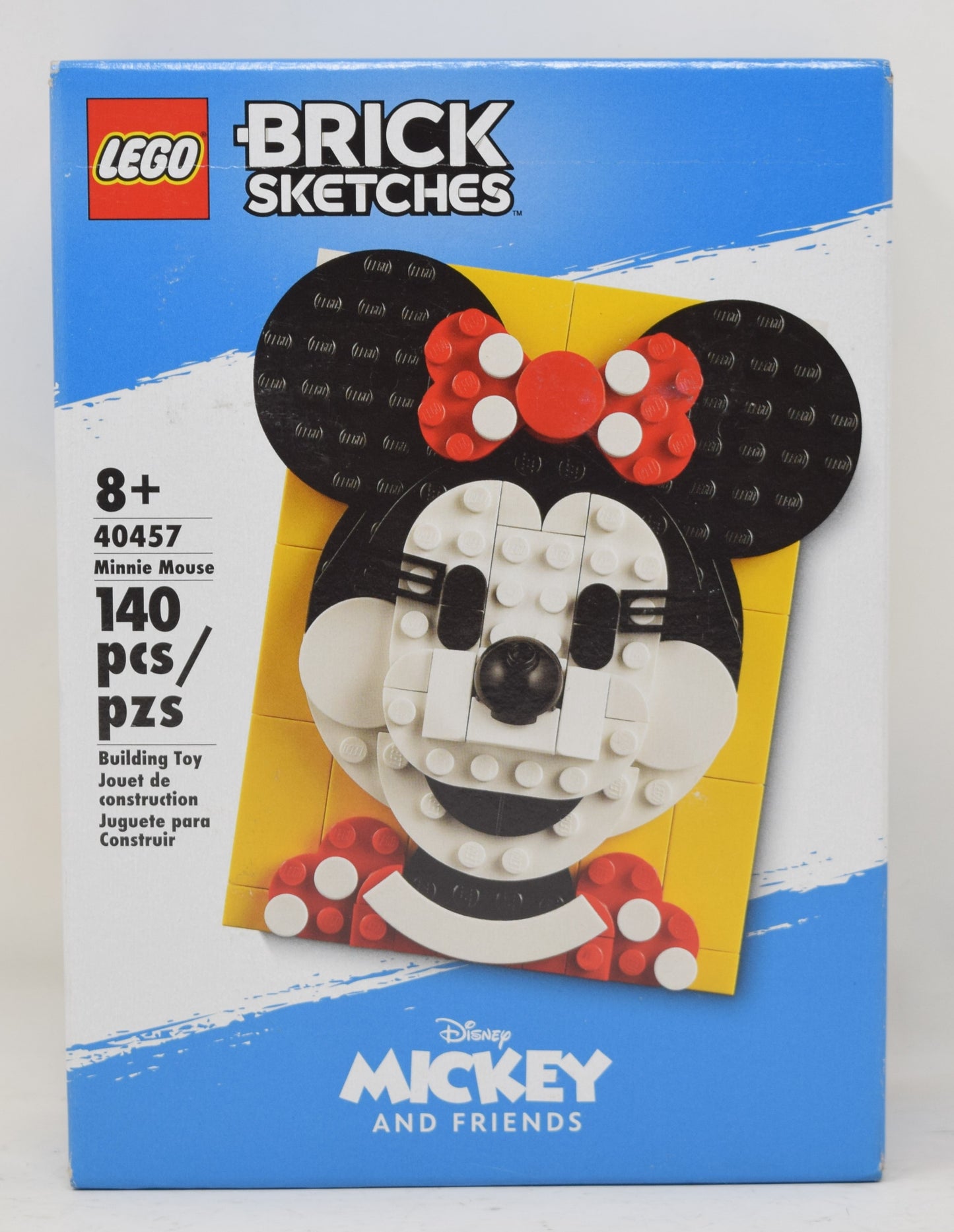 Lego Disney Minnie Mouse Mickey Friends Brick Sketches Set 40457 New