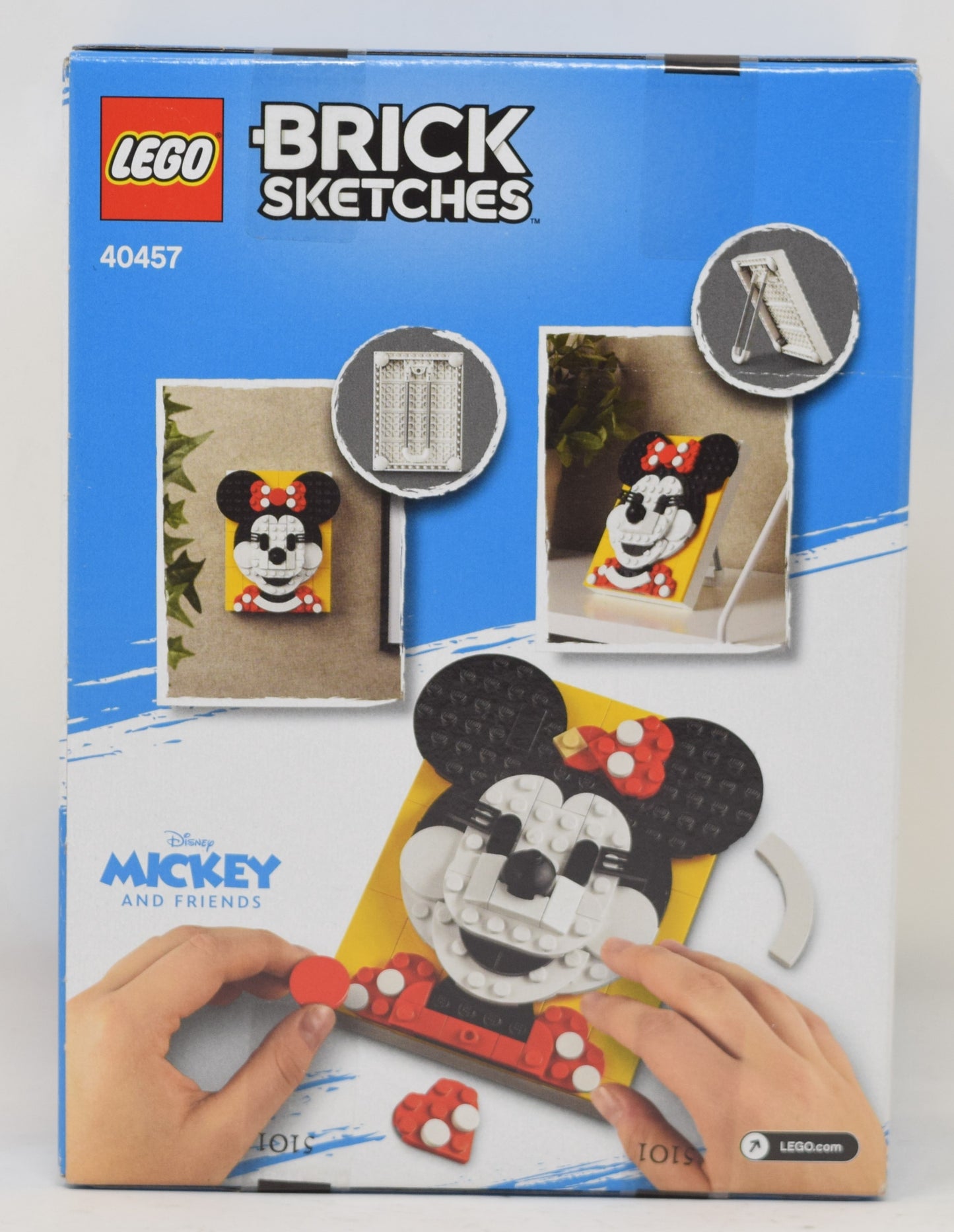 Lego Disney Minnie Mouse Mickey Friends Brick Sketches Set 40457 New