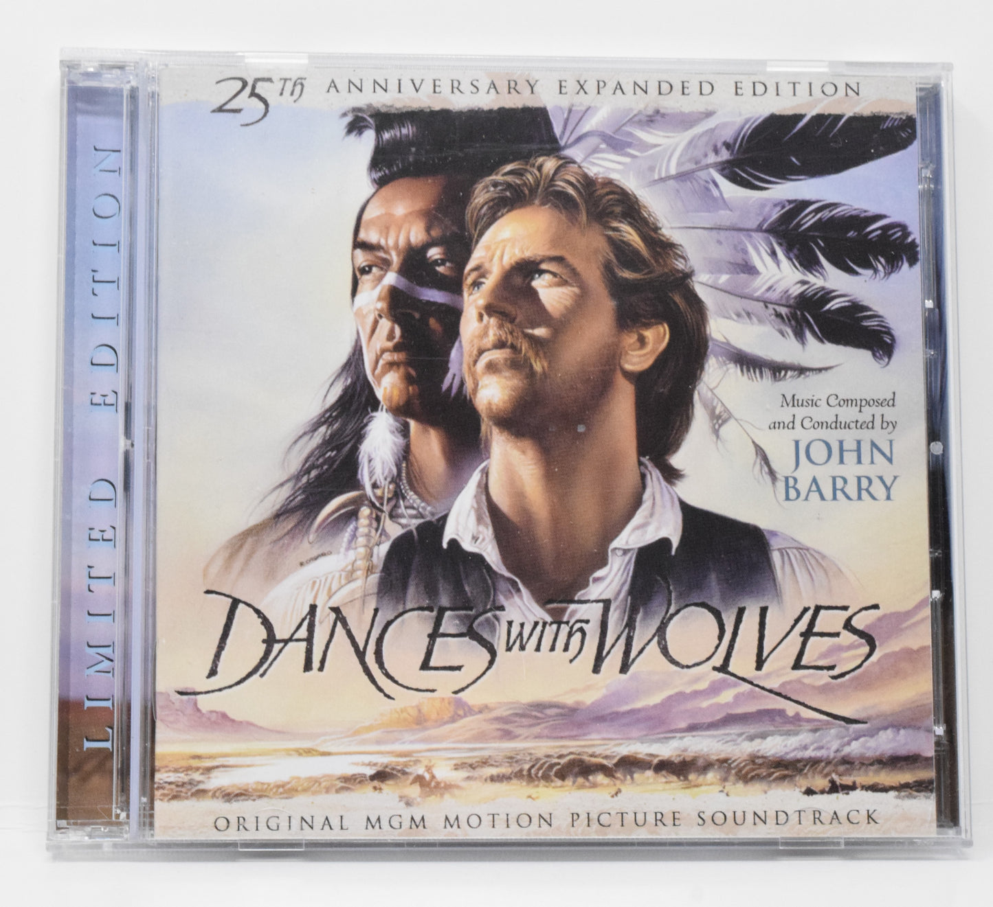 Dances With Wolves Soundtrack CD 2 Disc 25th Anniversary John Berry LTD 5000