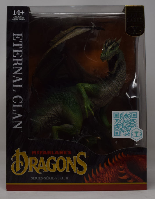 Dragons Eternal Clan Gold Label Todd McFarlane Toys Green Dragon Series 8 NIB - Golden Apple Comics