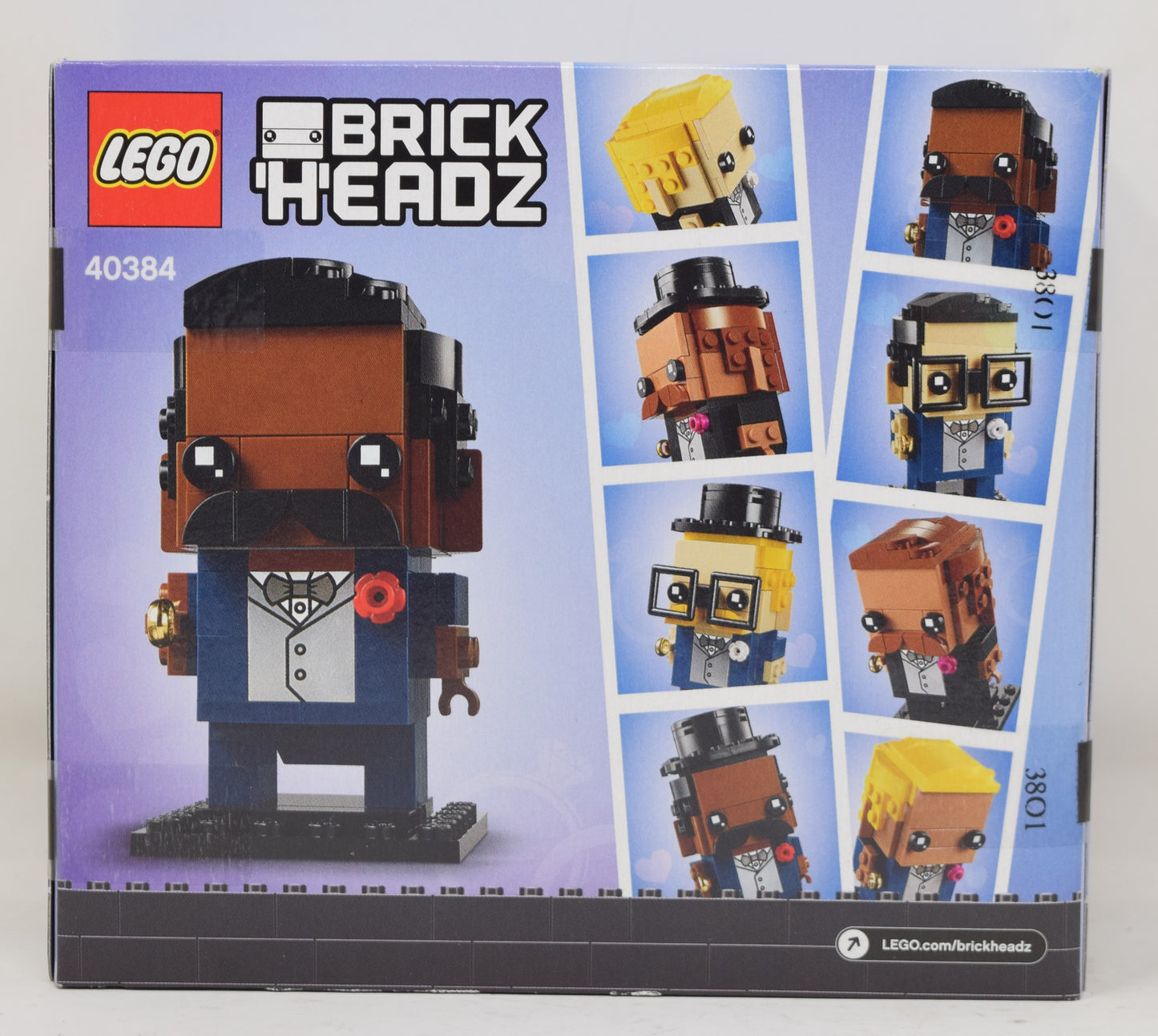 Lego Groom Brickheadz Figures Set 40384 New