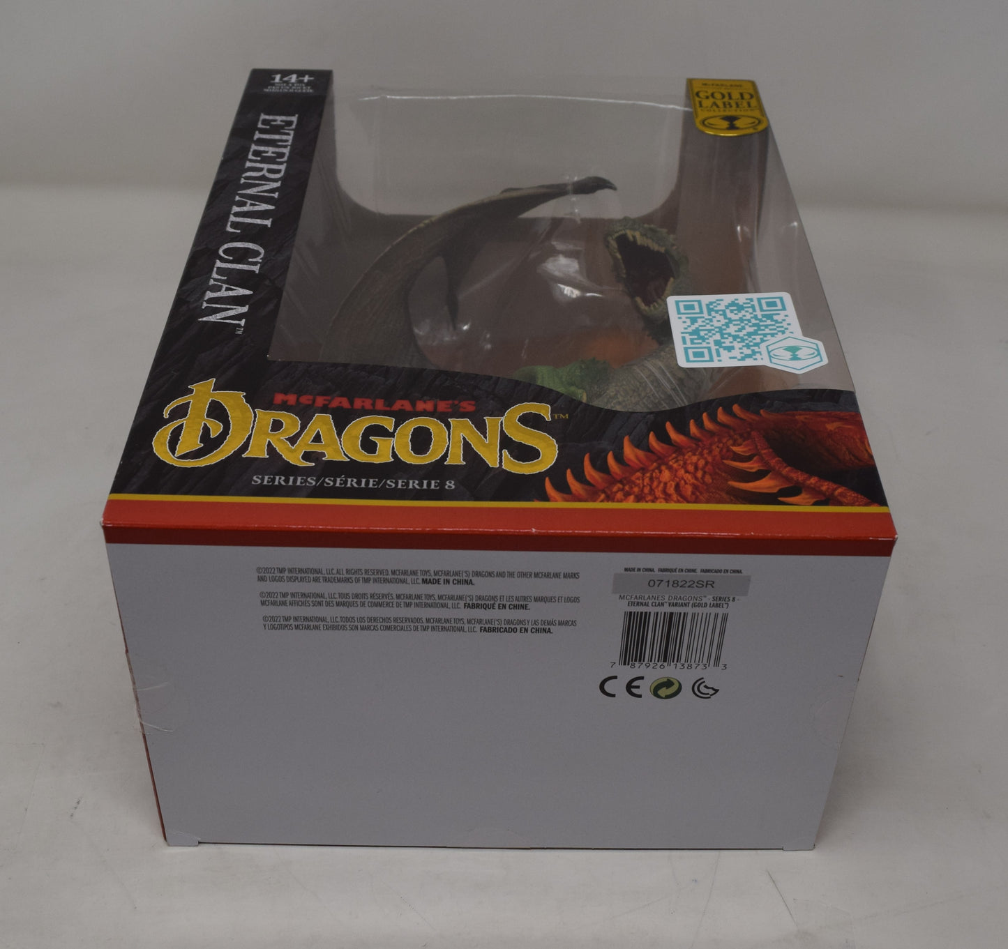 Dragons Eternal Clan Gold Label Todd McFarlane Toys Green Dragon Series 8 NIB