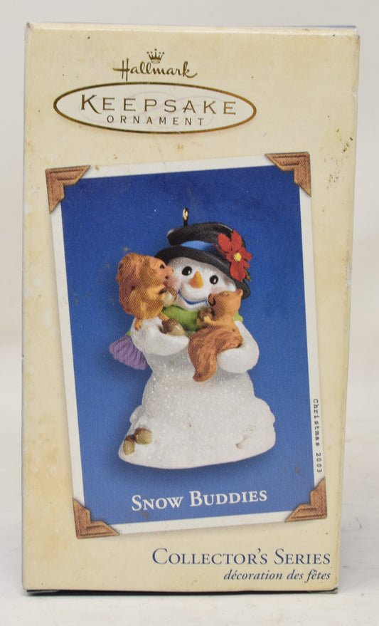 Hallmark Keepsake Ornament Snow Buddies Christmas Tree 2003 NIB