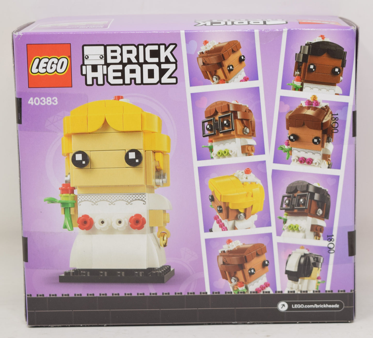 Lego Bride Brickheadz Figures Set 40383 New