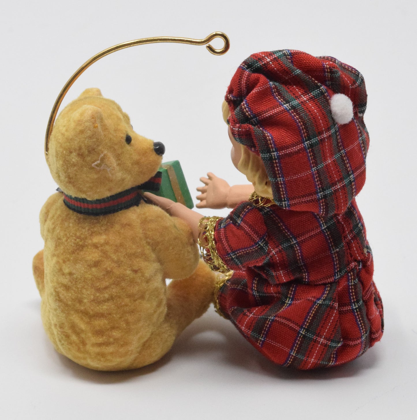 Hallmark Keepsake Lucinda and Teddy Christmas Ornament 1994 NIB