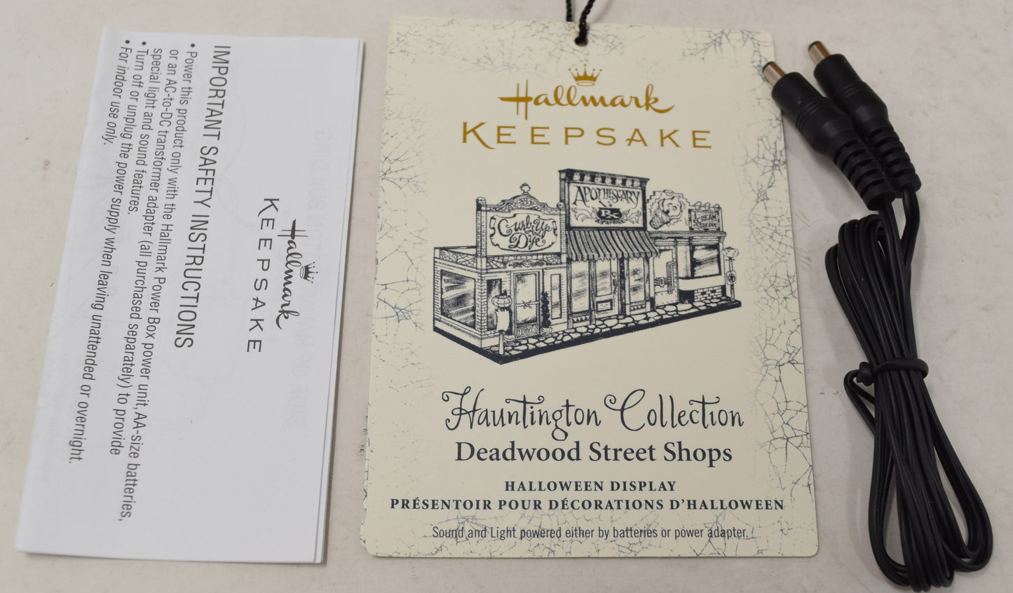 Hallmark Keepsake Hauntington Village Deadwood Street Shops NIB