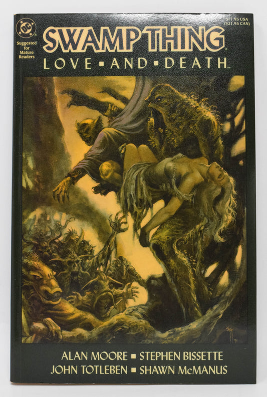 Swamp Thing Love And Death TPB DC 1990 NM- 9.2 Alan Moore 28 - 34