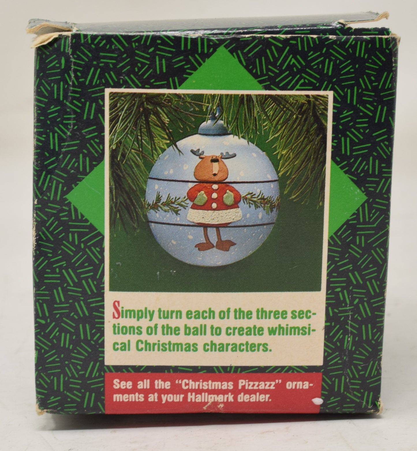 Hallmark Keepsake Ornament Christmas Pizzazz Santa Claus Puzzle Tree 1987 NIB