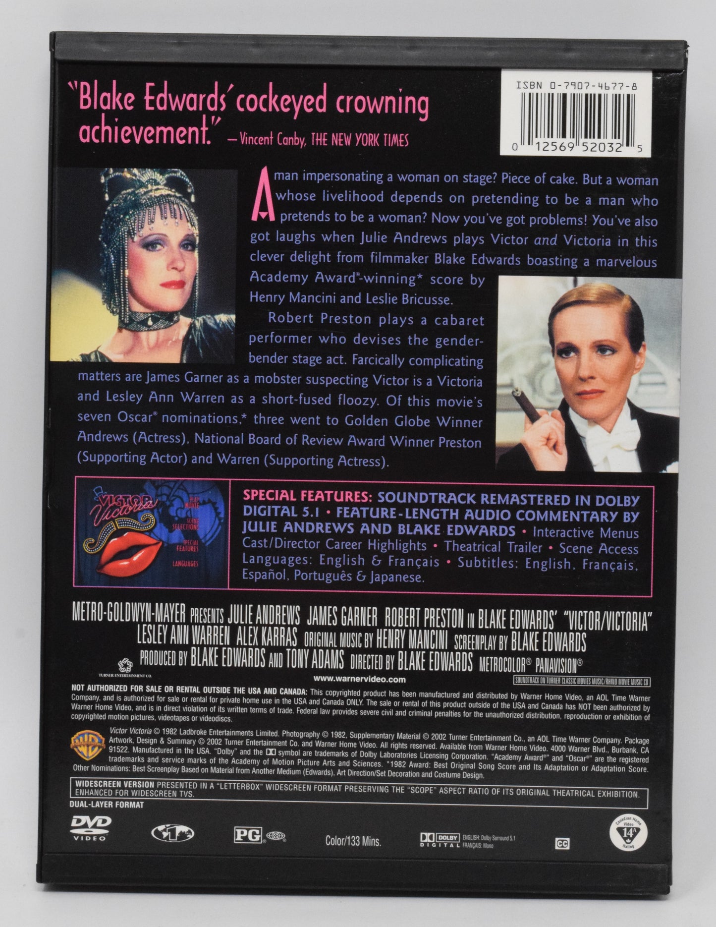 Victor Victoria DVD