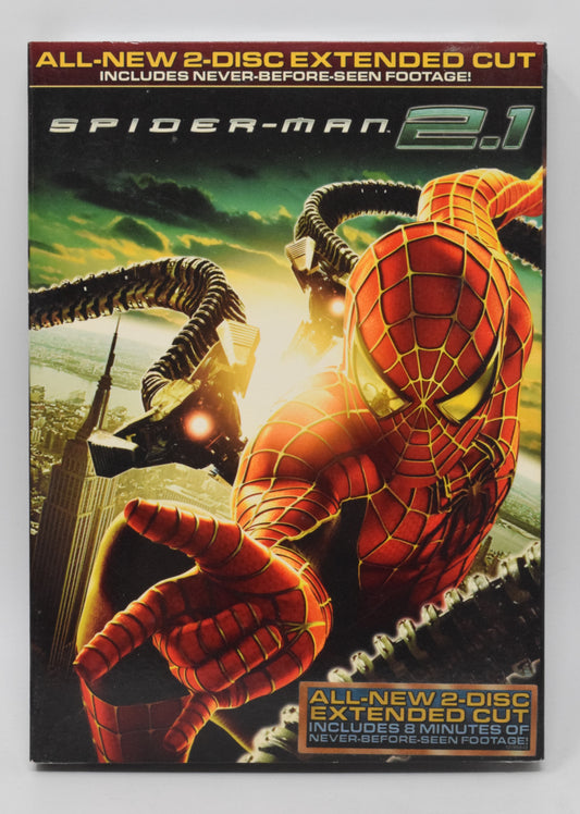 Spider-Man 2.1 All New 2-Disc Extended Cut New Sealed