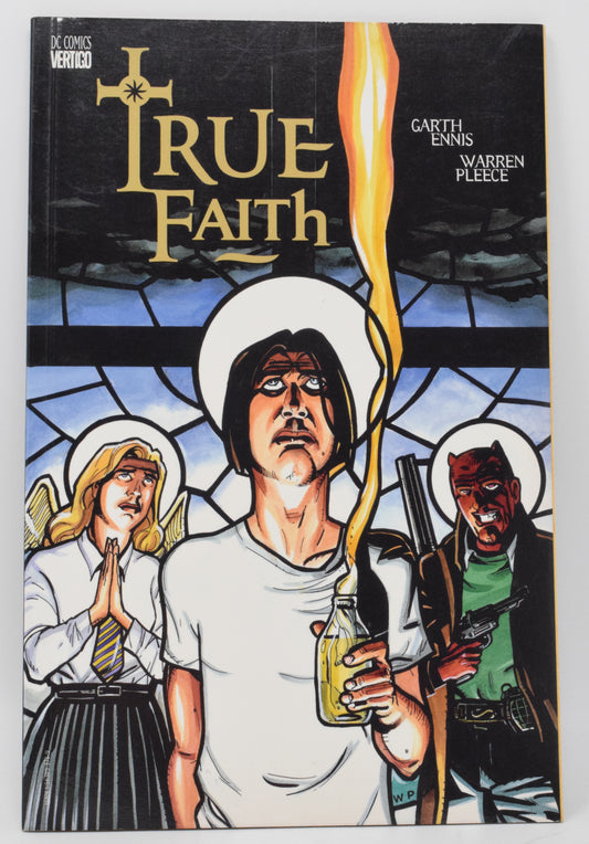 True Faith GN Vertigo 1997 NM- 9.2 Garth Ennis