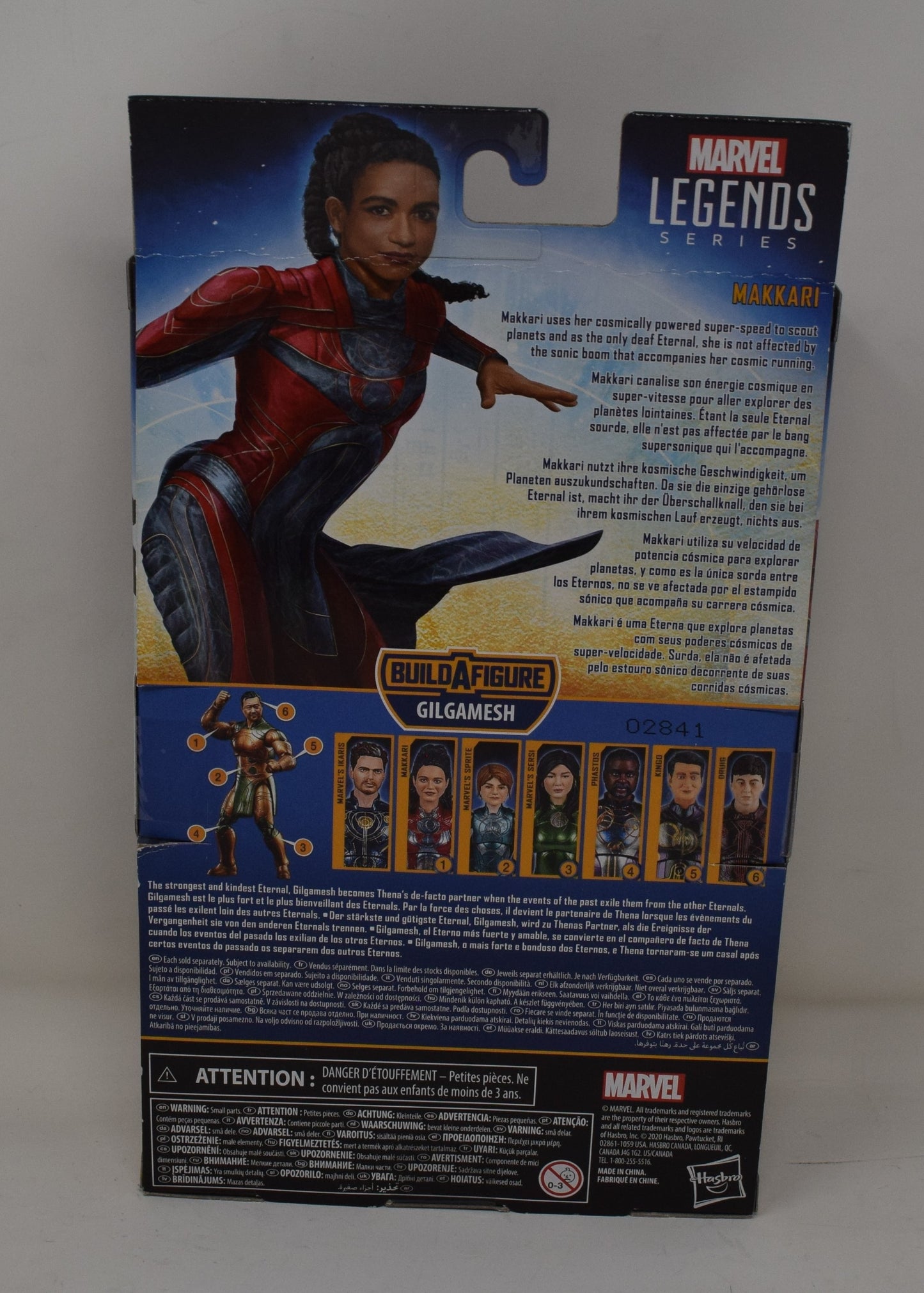 Eternals Makkari 6" Action Figure Marvel Legends MCU Hasbro NIB