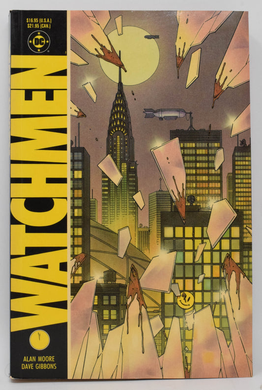 Watchmen TPB DC 1987 VF 4th Print Alan Moore Dave Gibbons 1 - 12