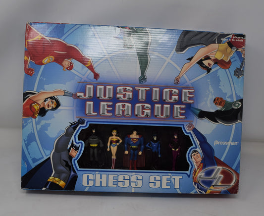 Justice League Chess Set Pressman Superman Batman Wonder Woman New