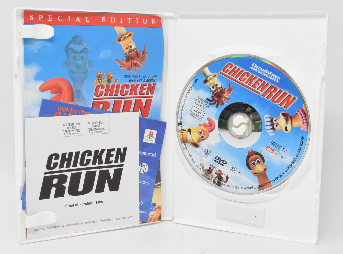 Chicken Run DVD Special Edition