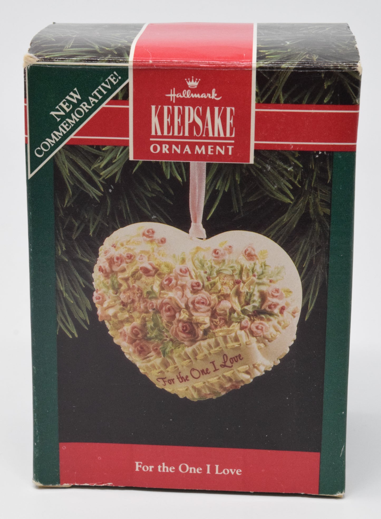 Hallmark Keepsake For the One I Love Christmas Ornament 1992