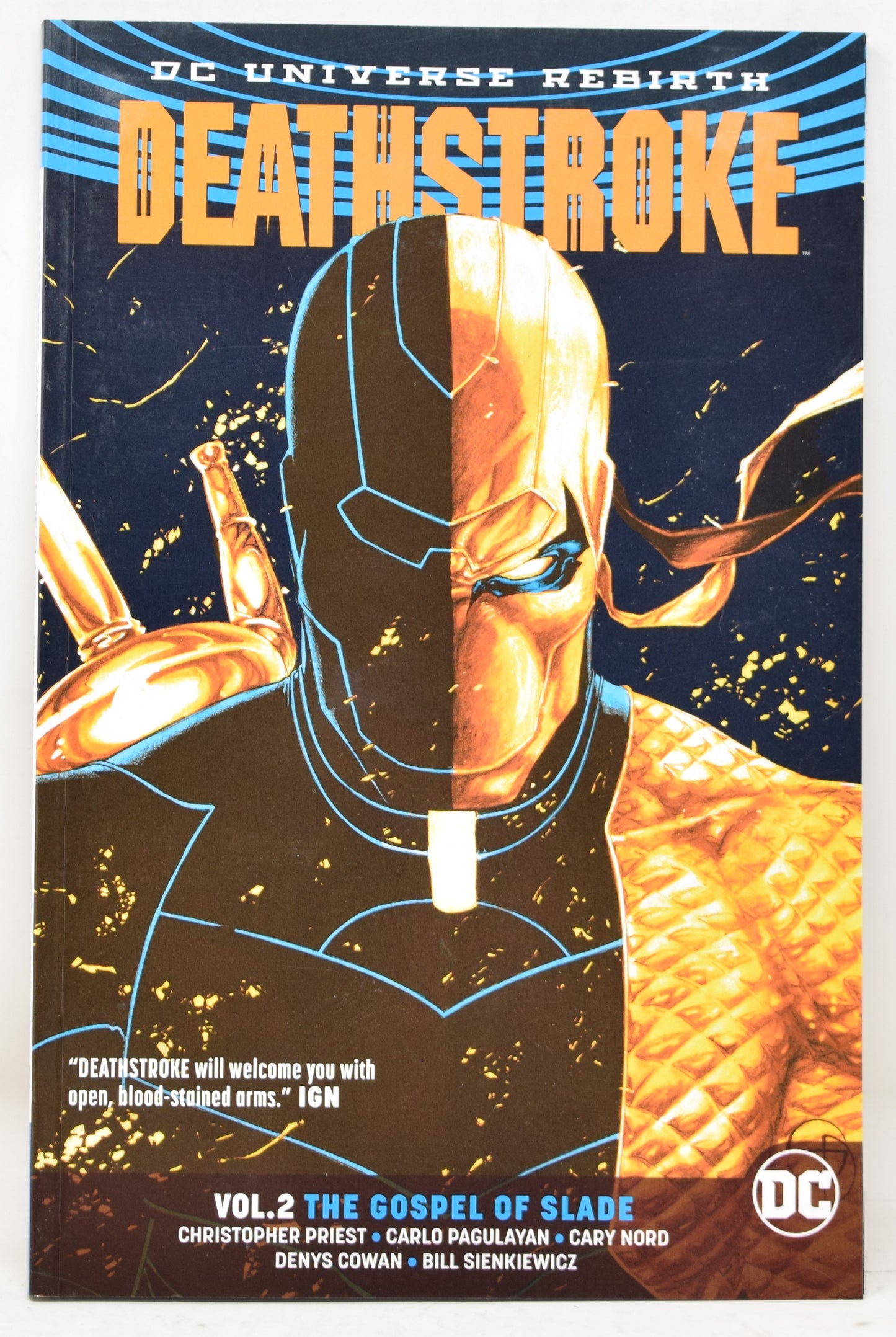 Deathstroke Vol 2 The Gospel of Slade DC 2017 GN NM New