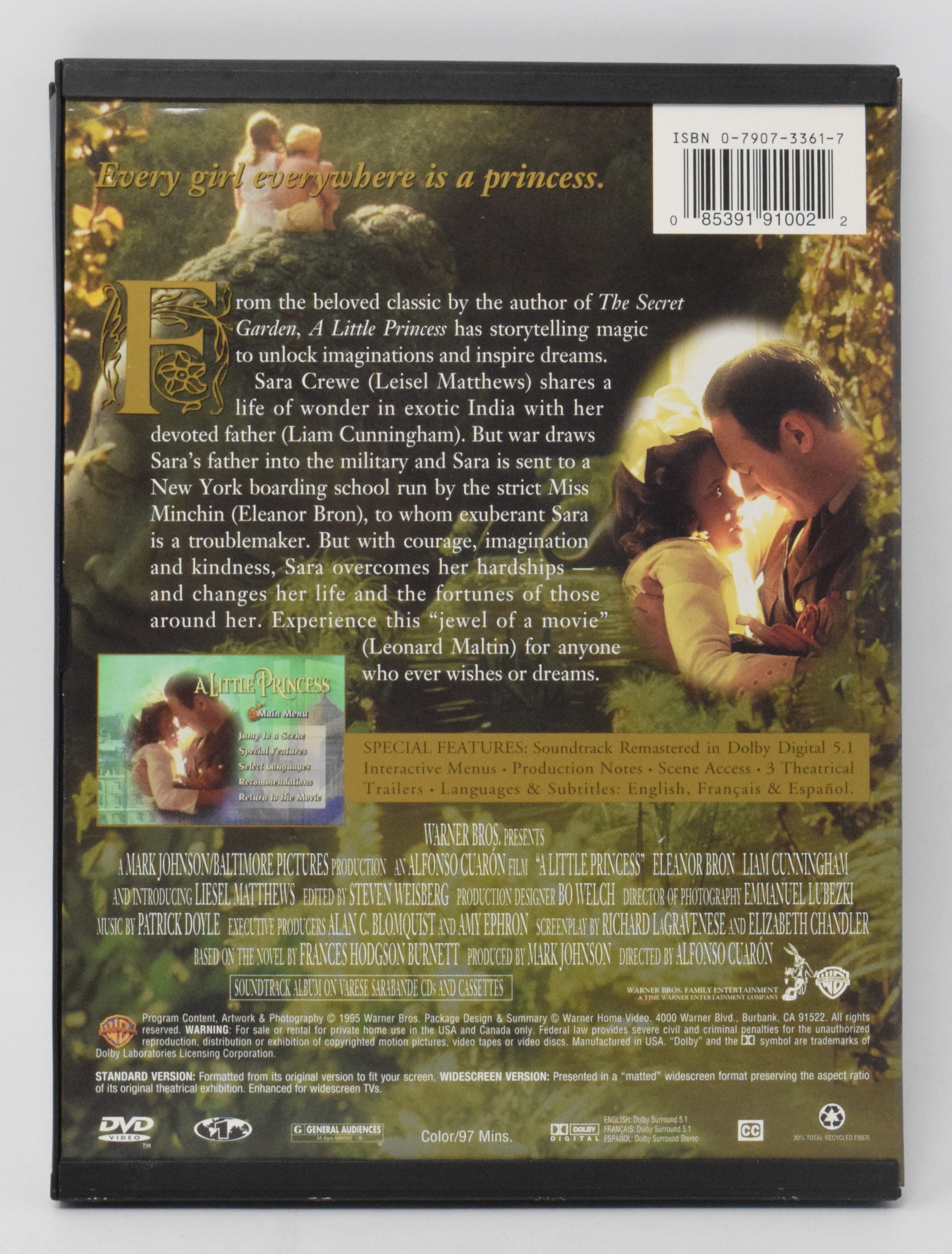 A Little Princess DVD | Golden Apple Comics