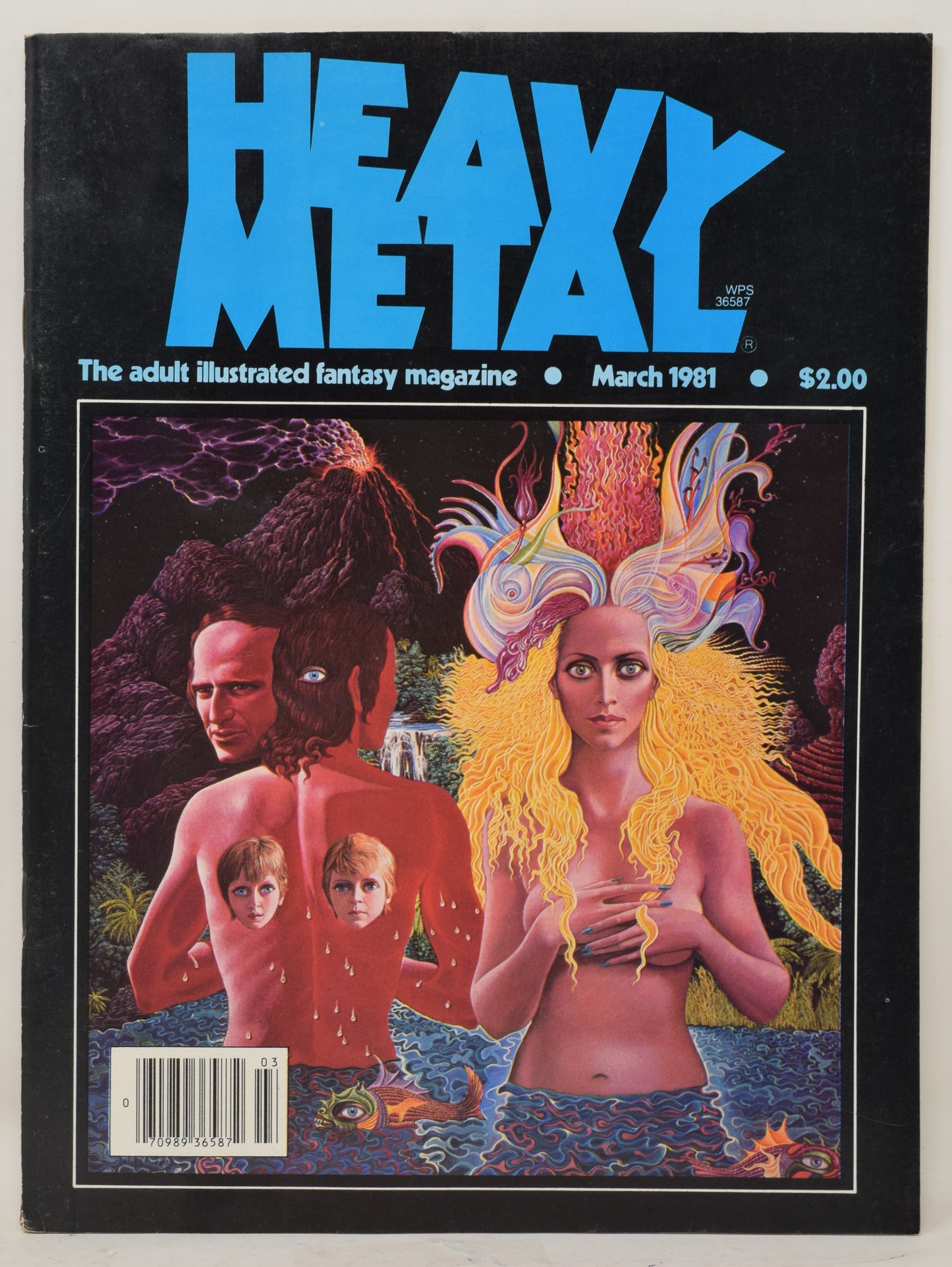 Heavy Metal Magazine Vol 4 12 March 1981 VF Richard Corben Druillet GGA