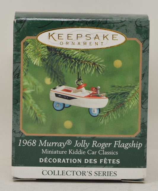 Hallmark Keepsake Ornament 1968 Murray Jolly Roger Flagship Miniature Christmas Tree 2000 NIB