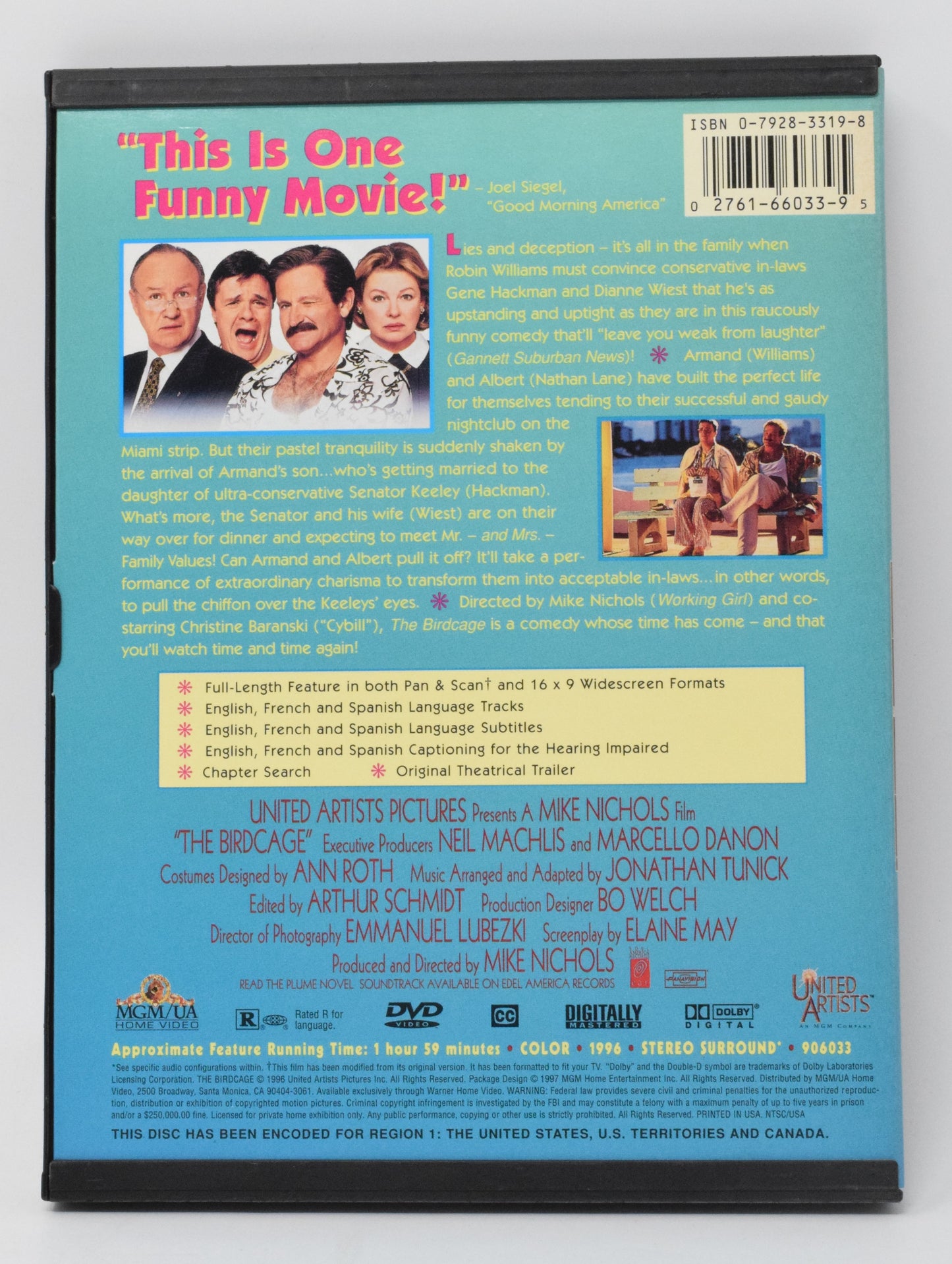 The Birdcage DVD