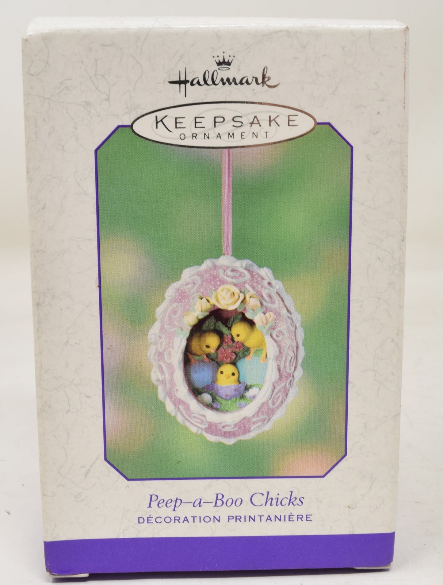 Hallmark Keepsake Ornament Peep A Boo Chicks Easter Bunny 2003 NIB