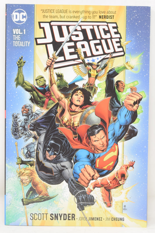 Justice League Vol 1 The Totality DC 2018 GN NM New