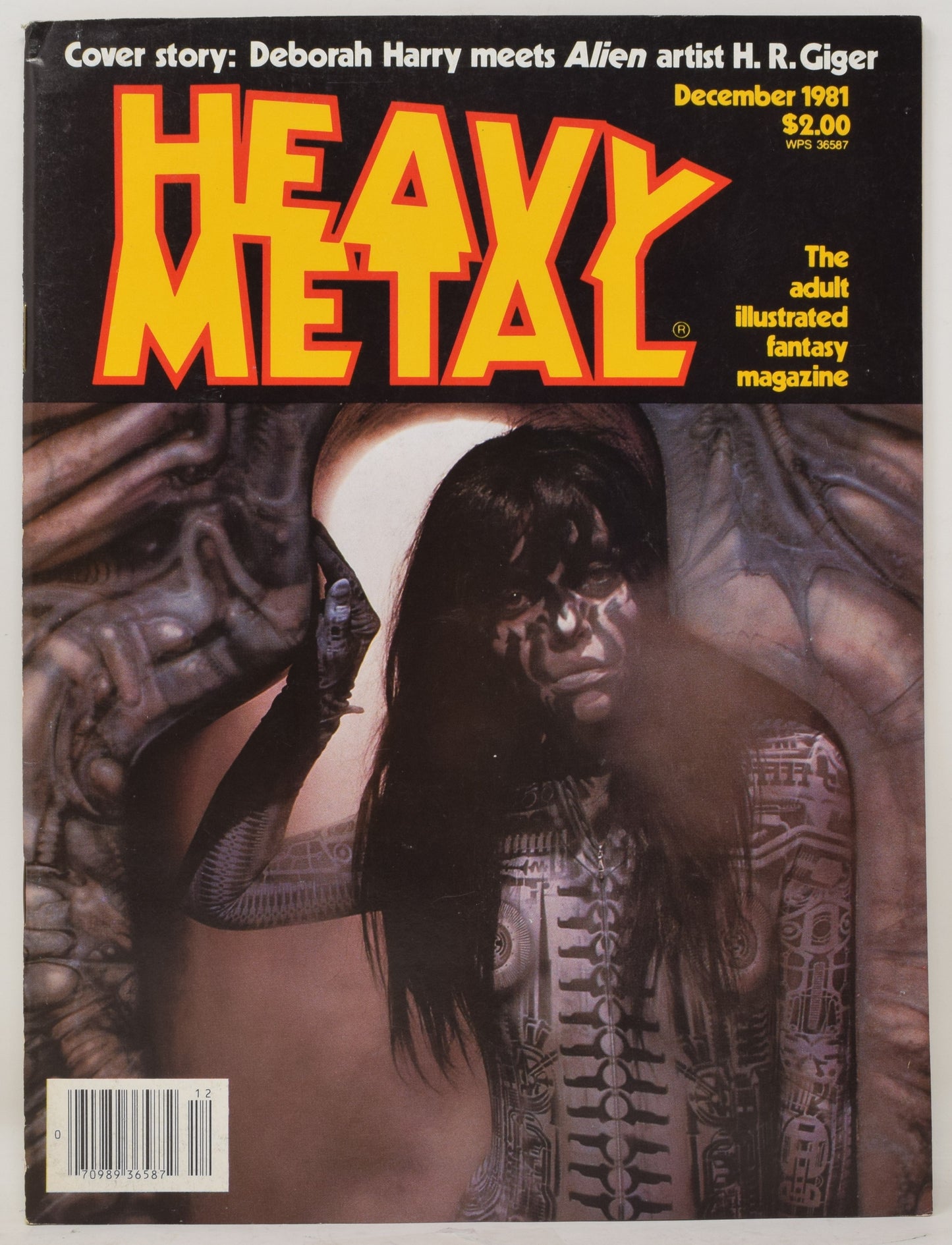 Heavy Metal Magazine Vol 5 9 December 1981 FN VF Debby Harry HR Giger GGA