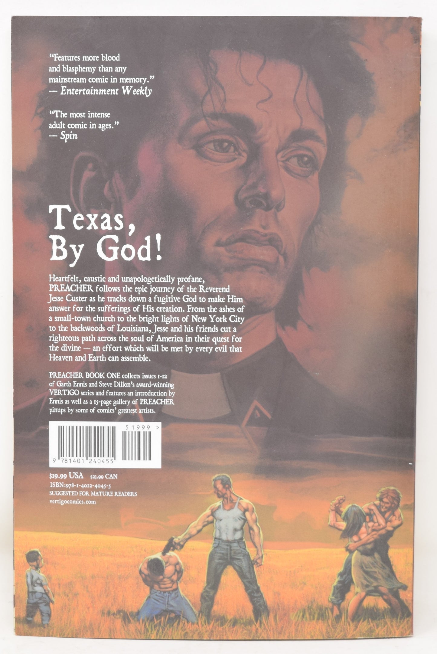 Preacher Book One TP Vertigo 2009 NM New