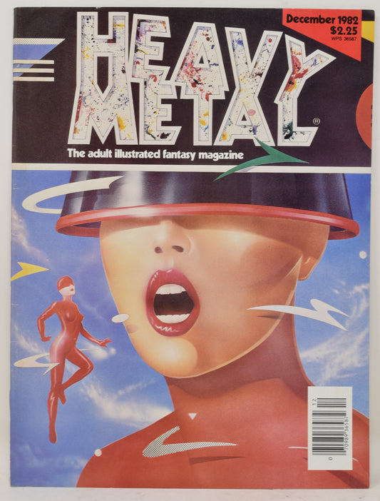 Heavy Metal Magazine Vol 6 9 December 1982 VF NM Milo Manara Moebius GGA