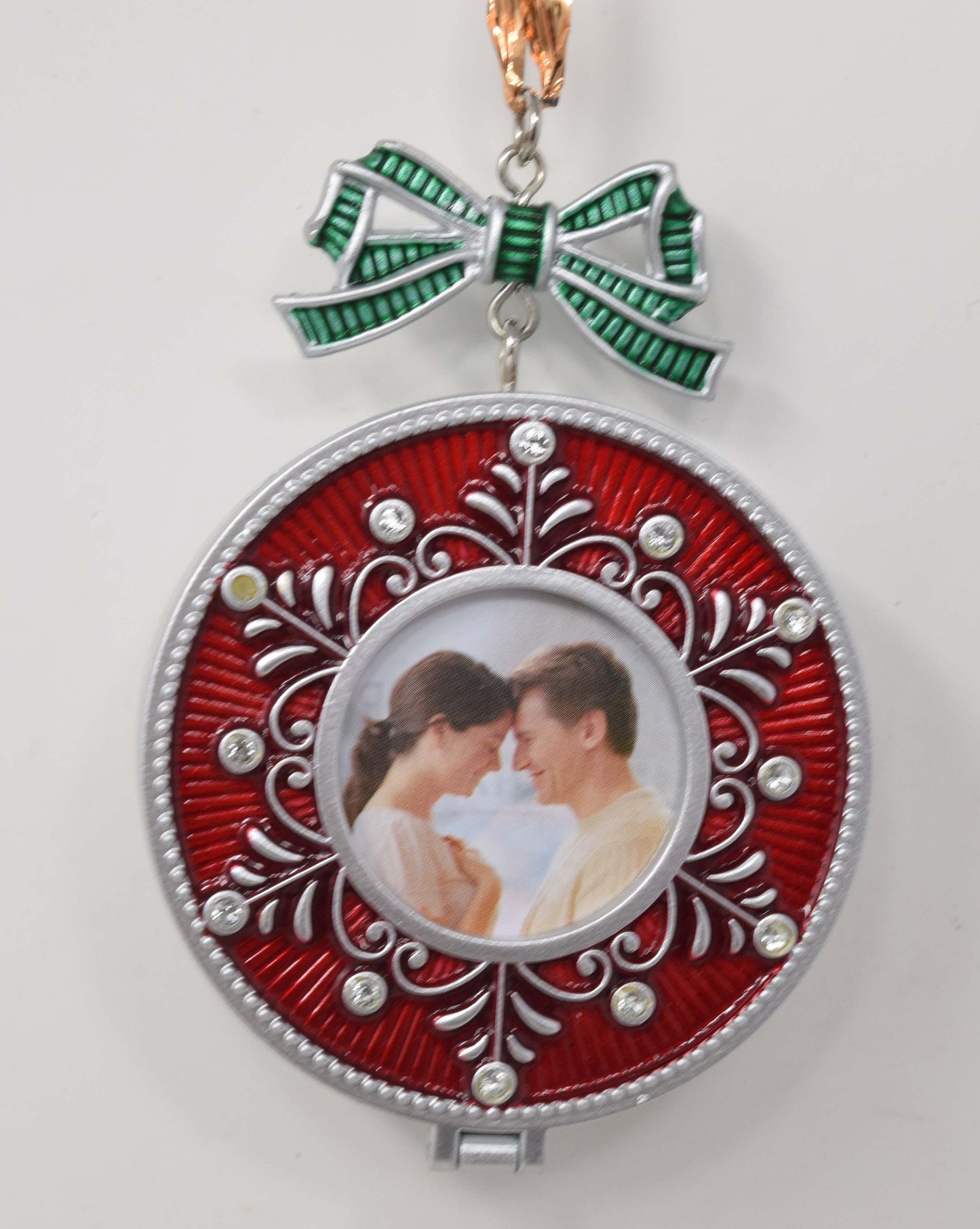 Hallmark Keepsake Ornament Loving Memory Locket Photo Frame Christmas Tree 2007 NIB