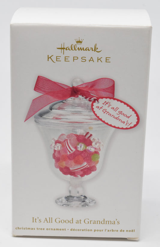 Hallmark Keepsake It's All Good at Grandmas Christmas Ornament 2011 NIB