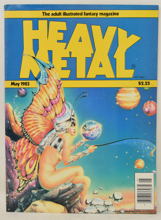 Heavy Metal Magazine Vol 7 2 May 1983 VF Milo Manara Michael Kulata GGA