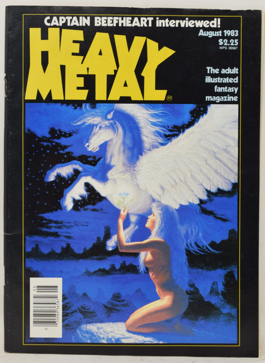 Heavy Metal Magazine Vol 7 5 August 1983 FN Jeff Jones Greg Hildebrandt GGA