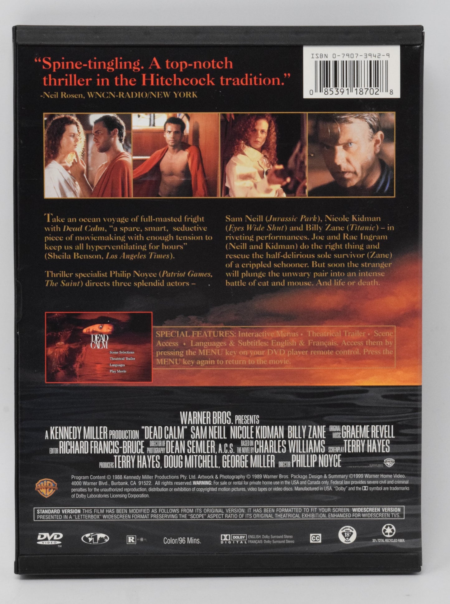 Dead Calm DVD