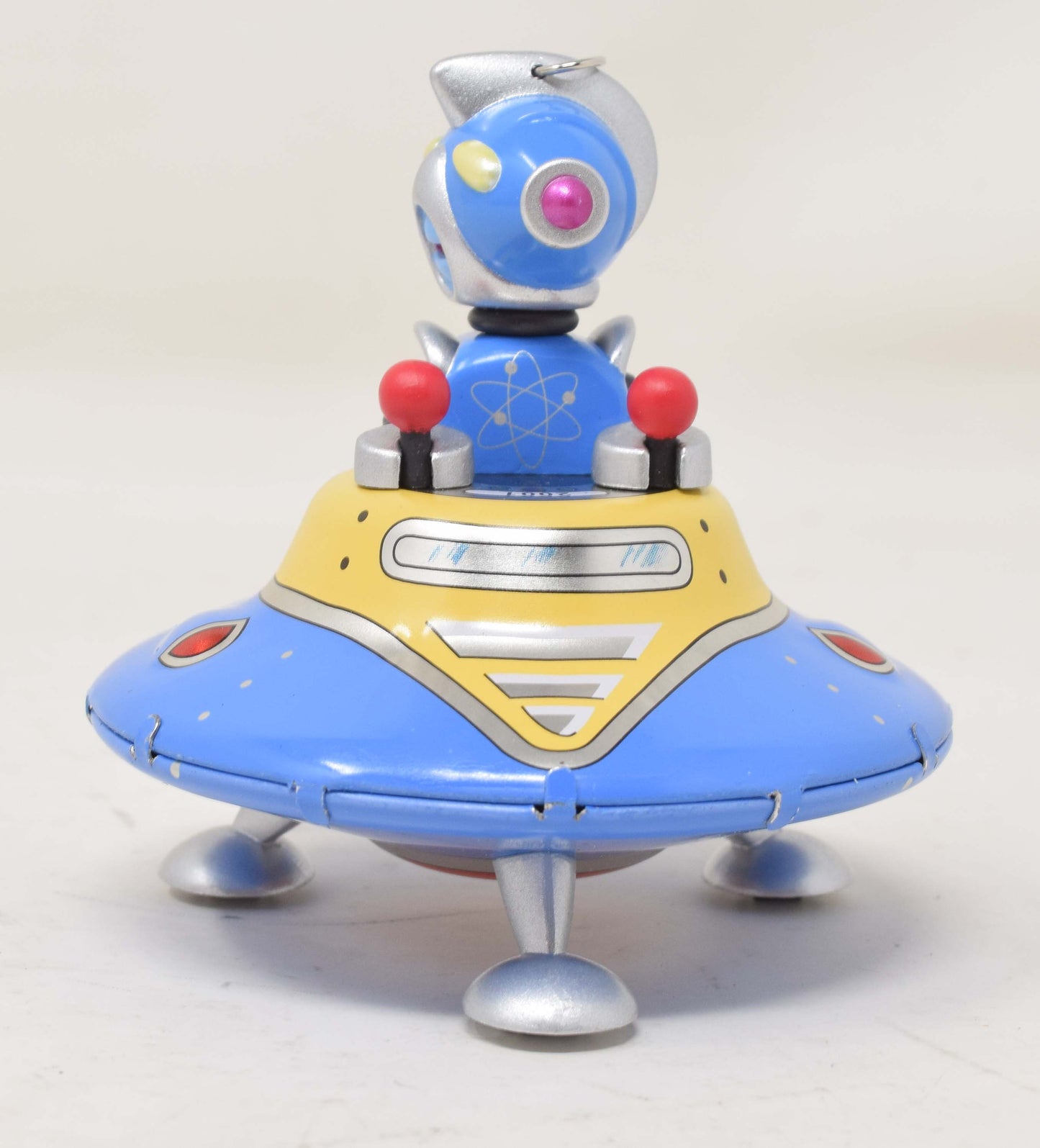 Hallmark Keepsake Ornament Robot Parade UFO Spaceship Christmas Tree 2001 NIB