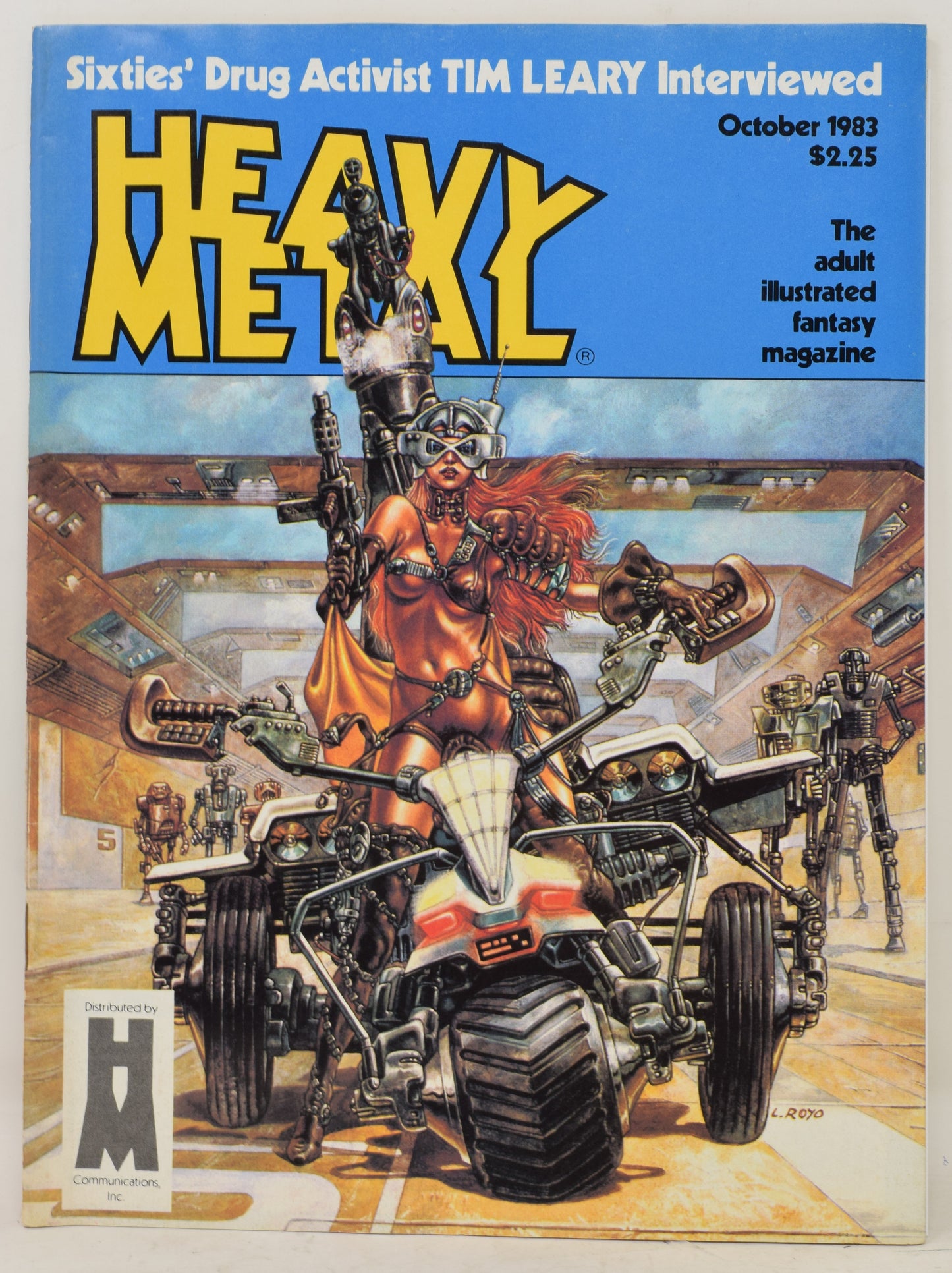 Heavy Metal Magazine Vol 7 7 October 1983 VG FN Jeff Jones Jodorowsky GGA