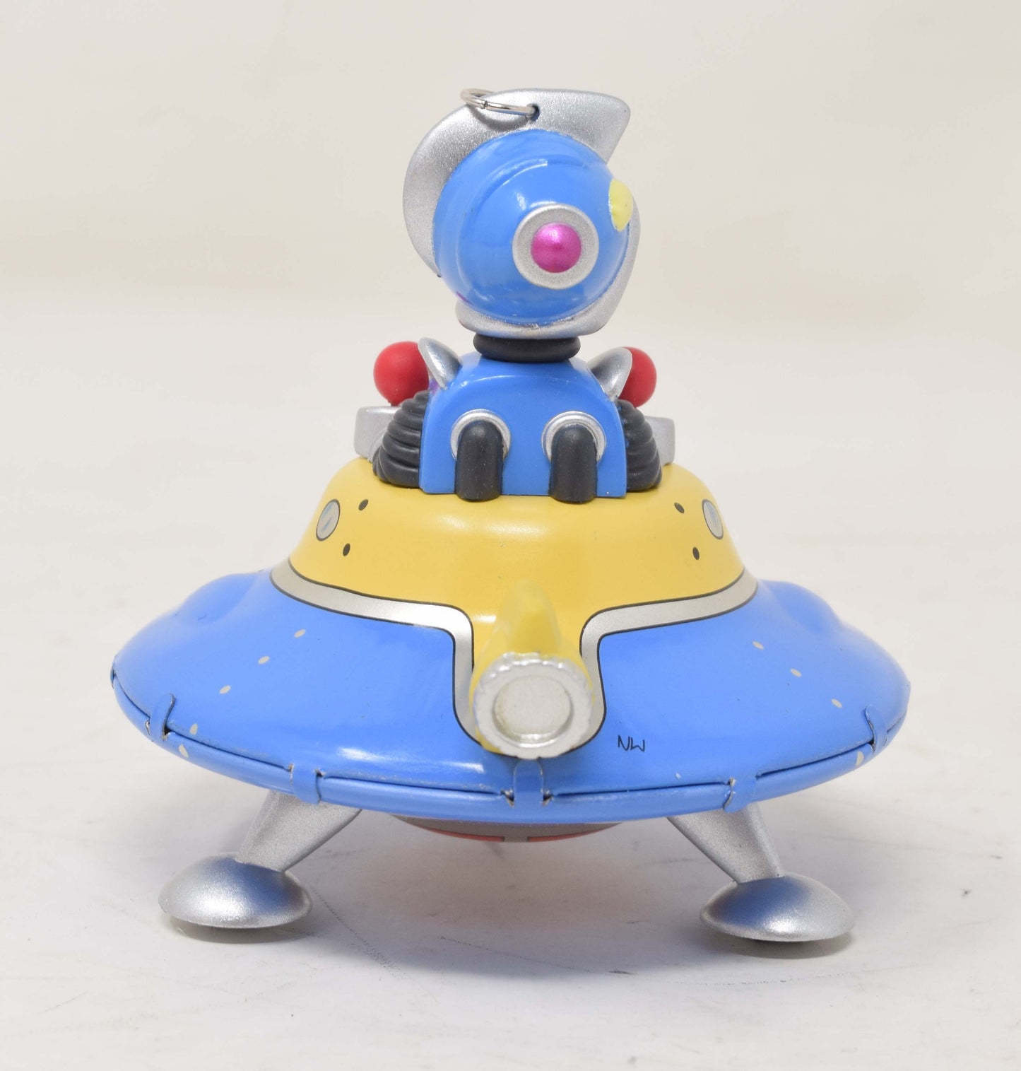 Hallmark Keepsake Ornament Robot Parade UFO Spaceship Christmas Tree 2001 NIB