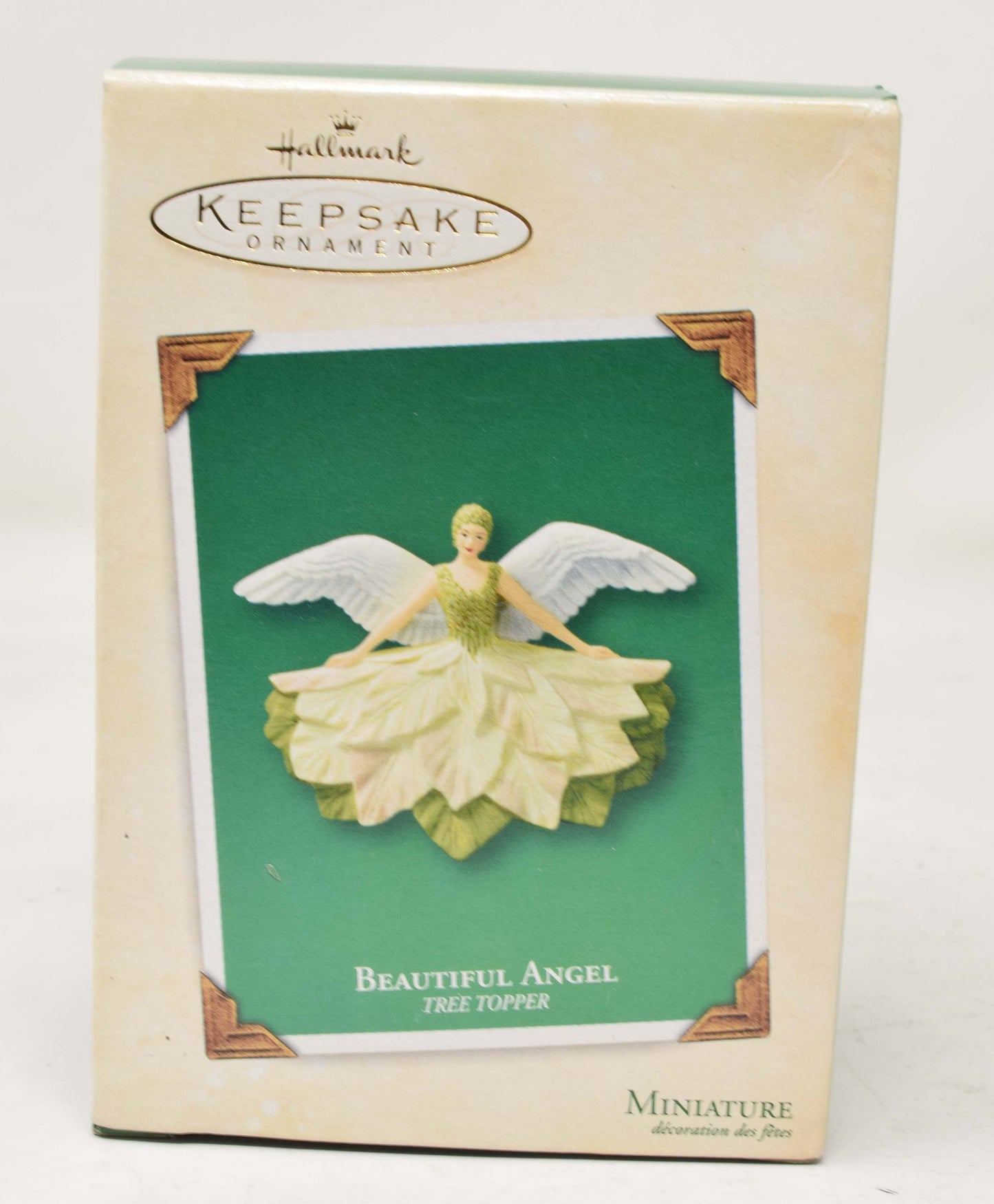 Hallmark Keepsake Ornament Beautiful Angel Tree Topper Christmas 2003 NIB