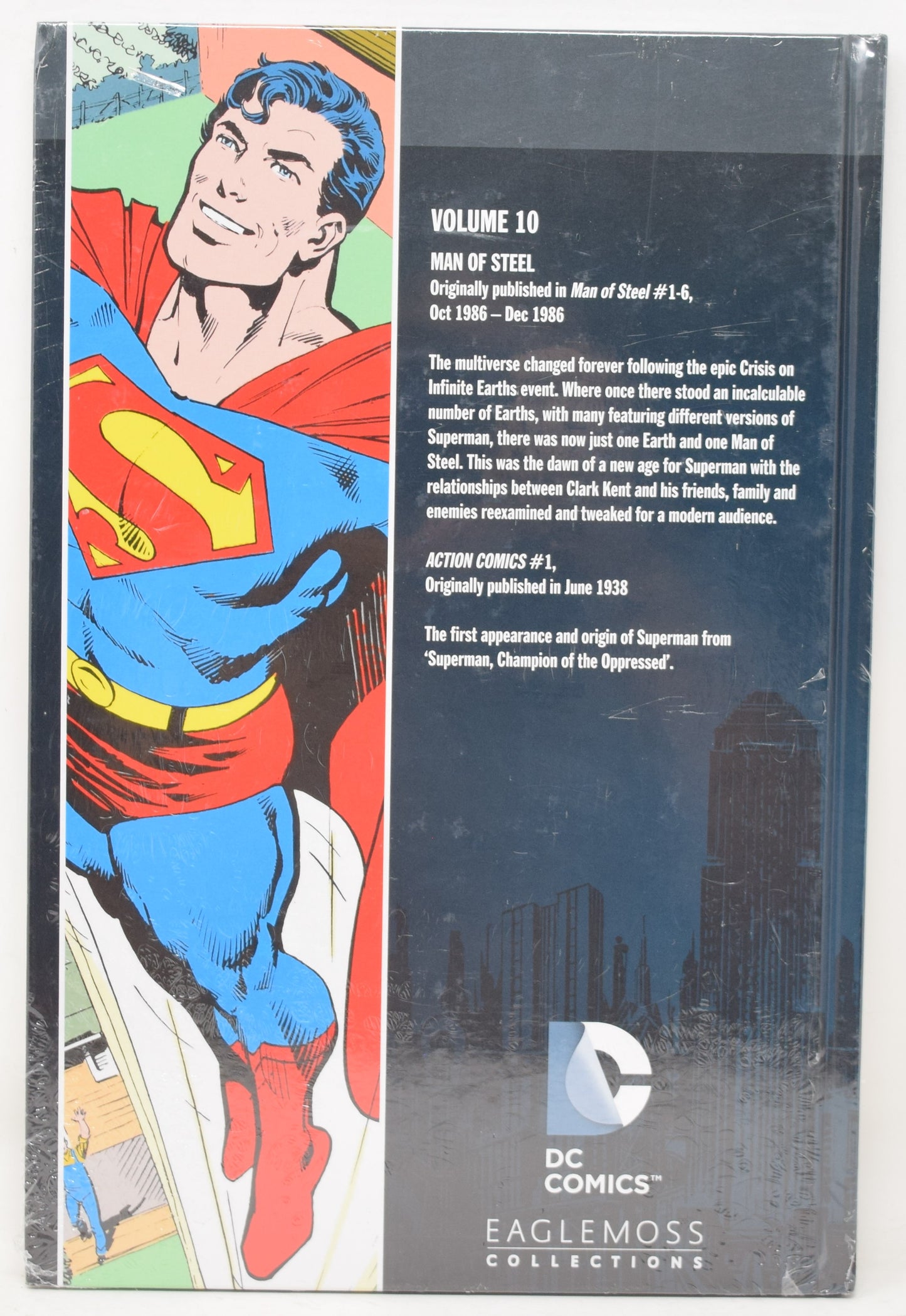 Superman Vol 10 Man Of Steel HC DC 2020 NM New