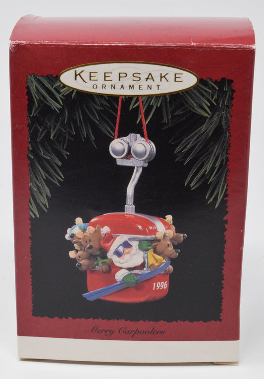 Hallmark Keepsake Merry Carpoolers Christmas Ornament 1996